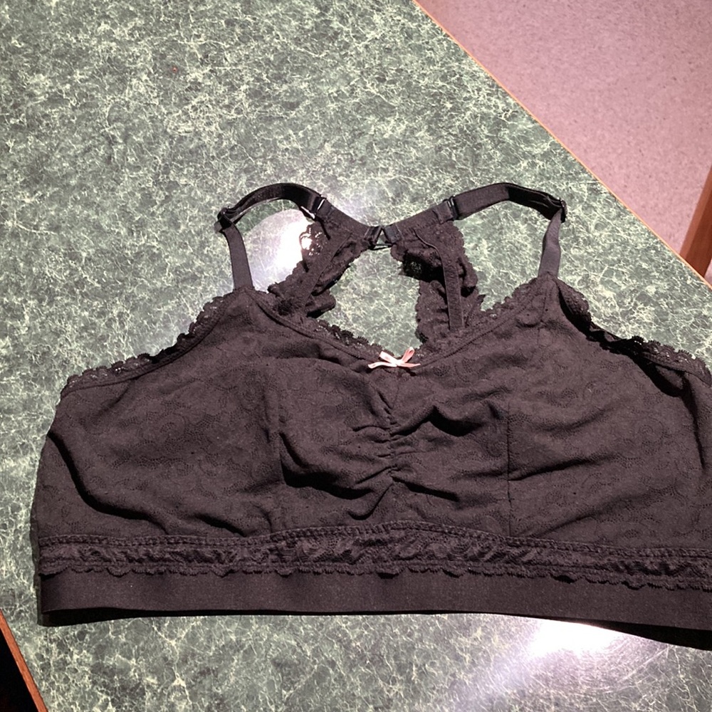 Black Cacique bralette-size 18/20